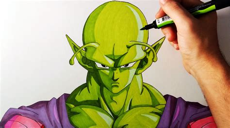 piccolo dibujos|COMO DIBUJAR A PICCOLO DE DRAGON BALL .